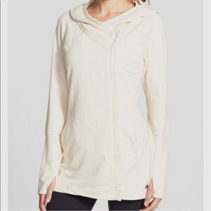The North Face Wrap‑Ture Tunic Heathered Oatmeal M